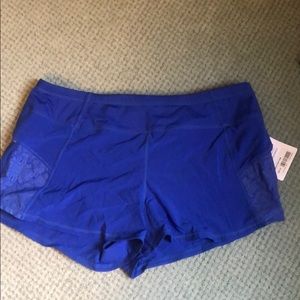 Athleta Royal Blue Home Run Short- Size Large